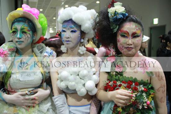 2010首尔国际彩妆大赛现场