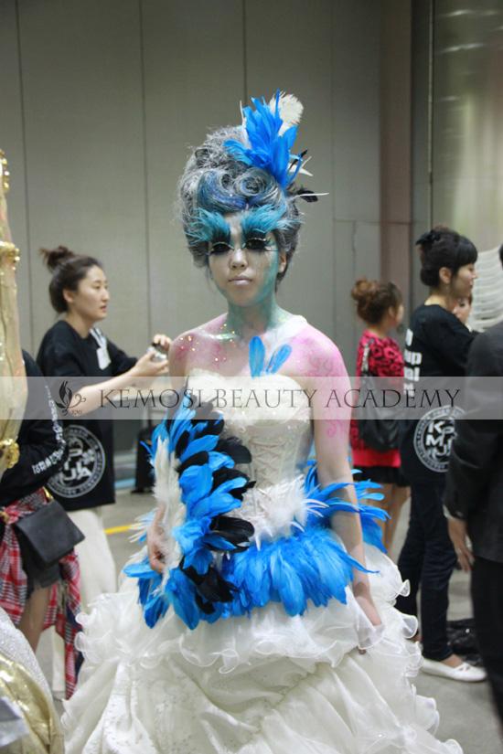 2010首尔国际彩妆大赛现场
