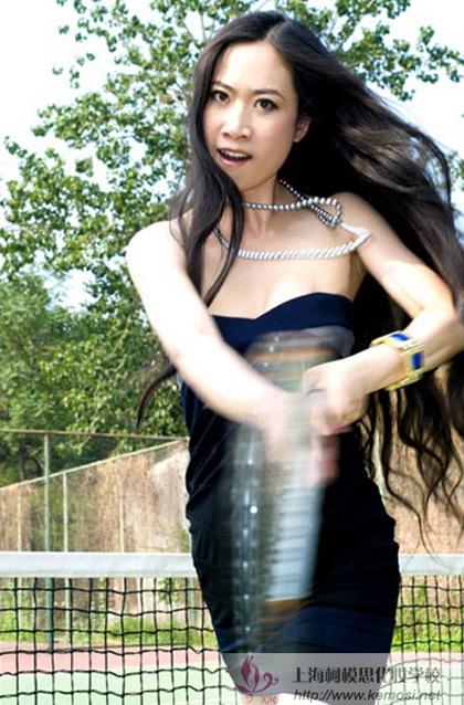 芙蓉姐姐变身网球美女准备2011演唱会