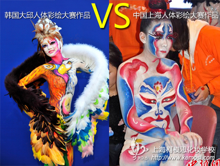 上海学化妆哪里好？哪里才能学到真正的人体彩绘？