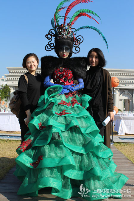 2013首尔世界人体彩绘大赛柯模思代表中国参赛作品
